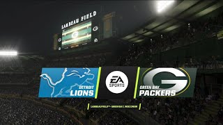 Lions vs Packers Week 4 Simulation (Madden 24 Rosters)