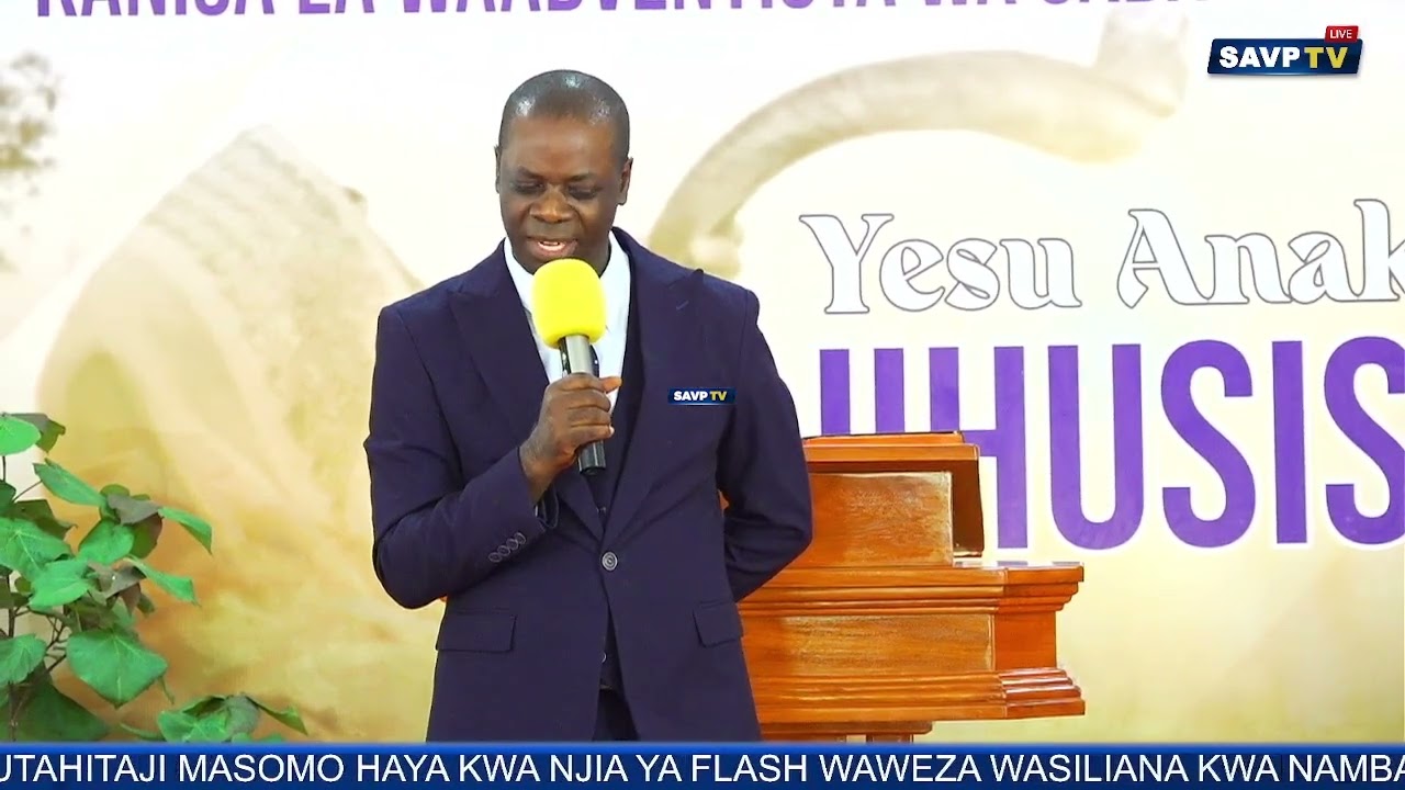 UONGOZI WA KANISA SIO WAFANYAKAZI WA TRA - PR. PAUL SEMBA