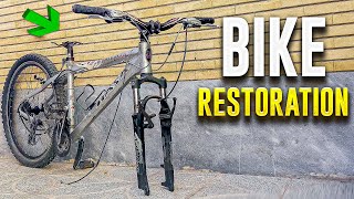 INCREDIBLE Bicycle RESTORATION |Transforming A Trash Bike Into A BLAST Mountain Bike