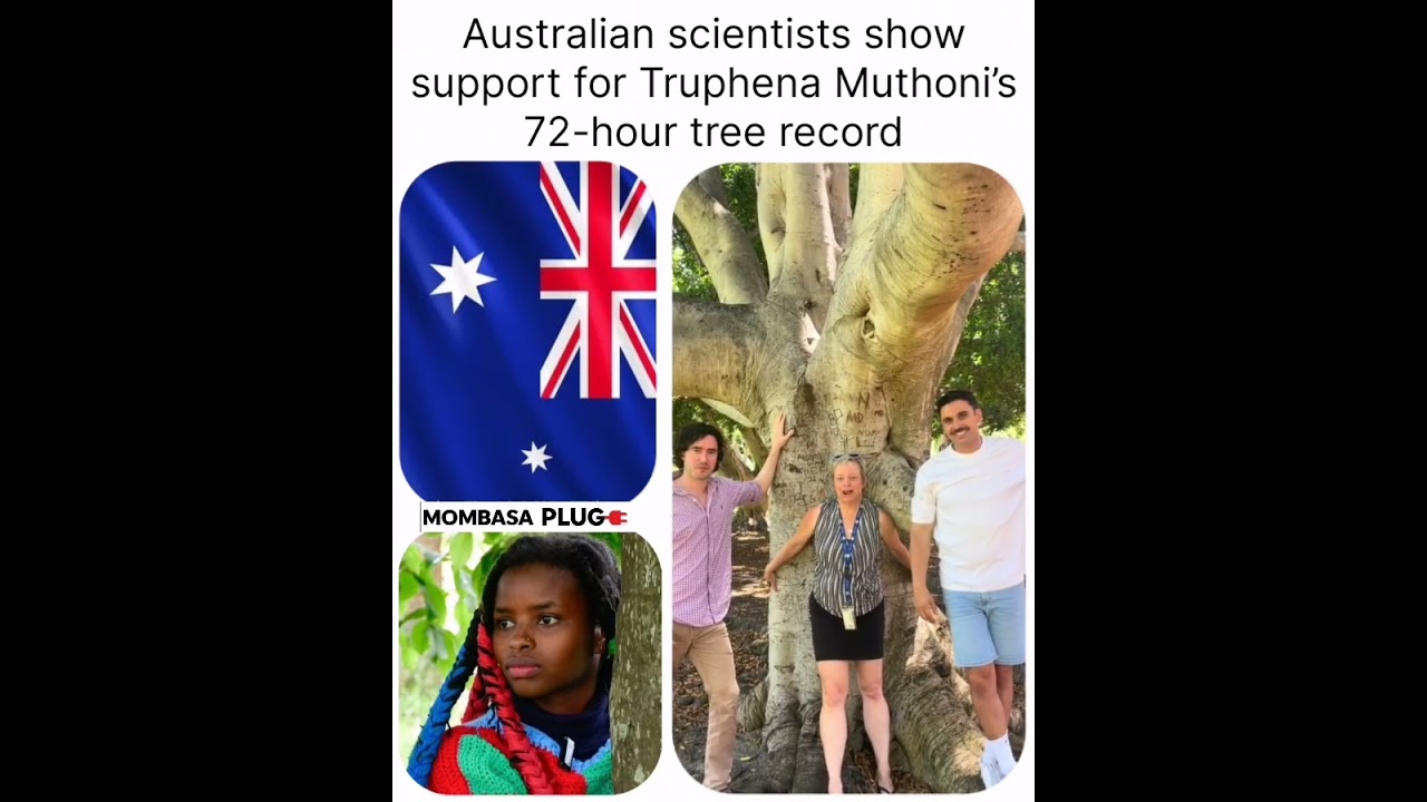 Australians Scientist Support Truphena’s 72-Hour Tree Record 