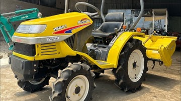 Máy cày mini (Iseki piccoro TC13) 2 cầu Ben cơ số cơ  Hotline :0908981993 Quỳnhh