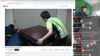 Forsen Reacts to ping pong player lets nobody sleep