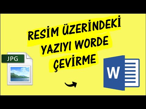Fotoğraf ve Resim Üzerindeki Yazıyı 2 Dakikada Word’e Aktarma