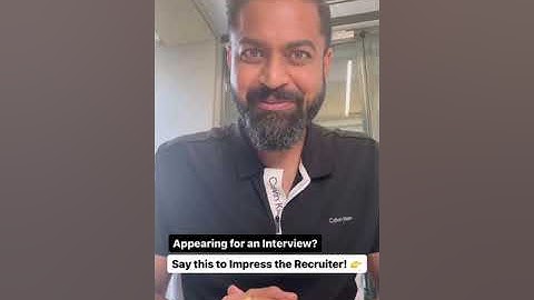 Job Interview Tips : 5 Tips to Impress Your Interviewer 🙏👍⏩🔔