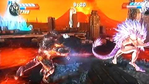 Godzilla Unleashed: Obsidius vs Krystalak