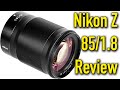 Nikon Z 85mm f/1.8 Review by Ken Rockwell