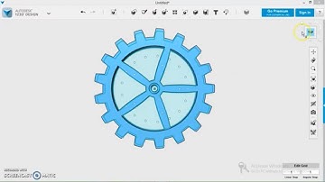 Learn to 3D Printer || Learn  design Spur Gear in 123D Printer || Learn quickly