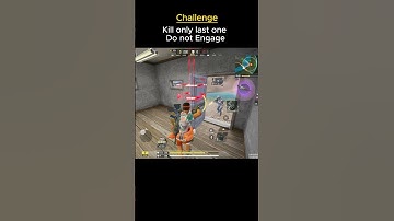 Challenge kill only last one , Do not engage #codm #codmobile #codclips #callofduty #shorts