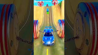 Cars &amp; Buses vs Massive Pit - BeamNG.Drive #shorts #status #song #funny #car #game