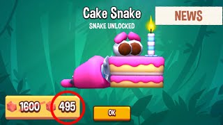 Snake Rivals - NEW SNAKE UNLOCKED CAKE SNAKE ‼️