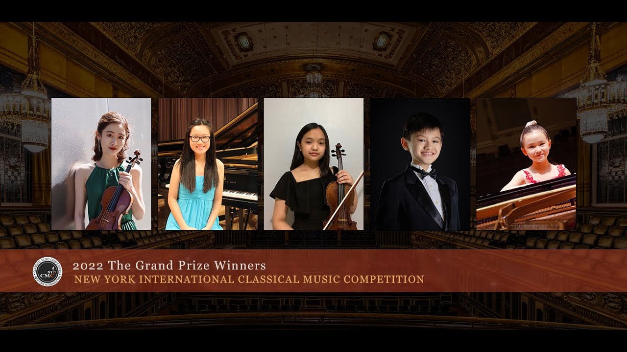 2022 New York International Classical Music Competition Grand Prize