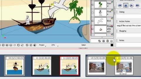 Adding Sequences in Storyboard Pro 4.2