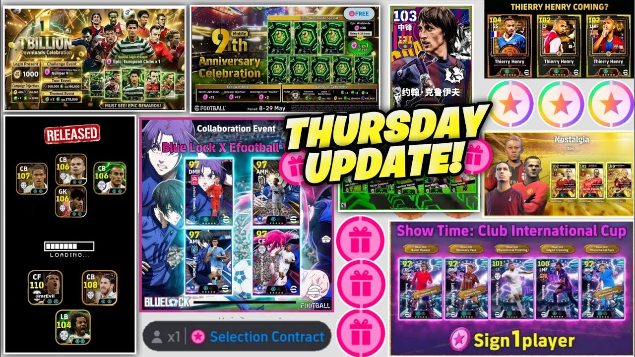 Konami снова раздаёт Epic Games бесплатно?! 👀 Утечка информации об обновлении в четверг | eFootba...