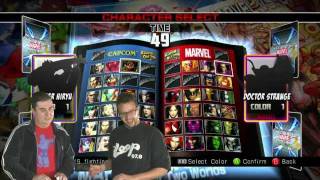 Quick Look At UMvC3 With Seth Killian and Noah (Giant Bomb BLLSL)
