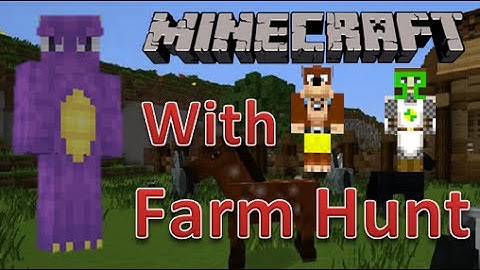 Minecraft PC Mini Games | Farm Hunt (Animal Hide and Seek) | With L for Leeeeee x and WeeWeeGaming