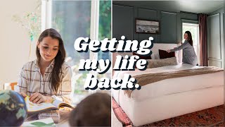 life has been a LOT… ❤️‍🩹 getting my life + home back together during a busy & difficult season 