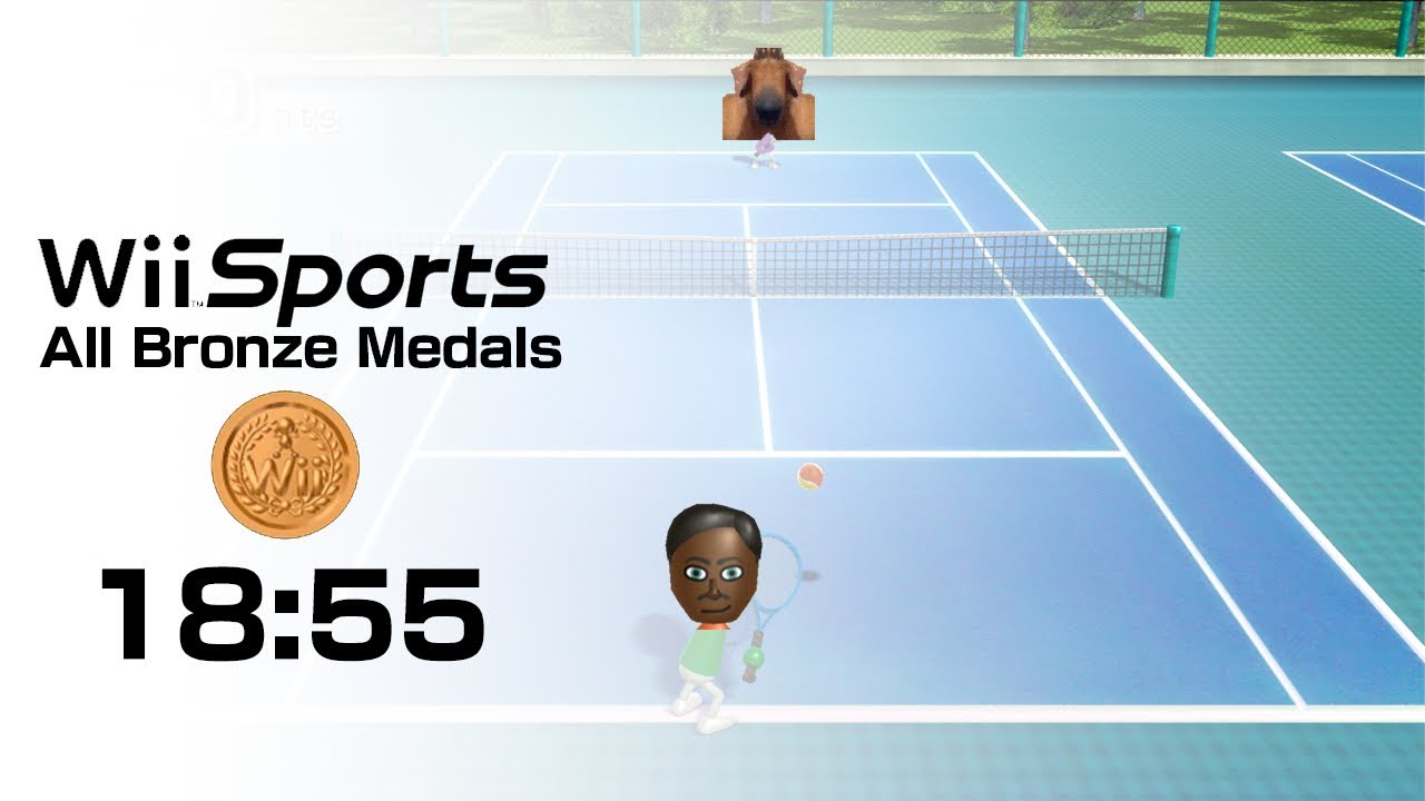 [FWR] Wii Sports All Bronze Training Medals Speedrun 1855 YouTube