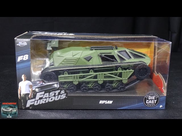 ワイルドスピード RIPSOW jadatoys Fast & Furious 8 - Tej's Ripsaw - Jada Toys 1:24 Model Unboxing