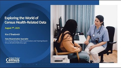 Exploring the World of Census Health-Related Data