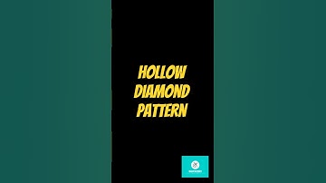 Q&A Hollow Diamond Pattern Program?#code  #interview  #coding