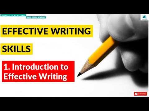 effective writing skills essay