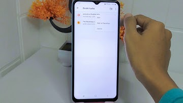 How to remove site from bookmark in DuckduckGo App on Android
