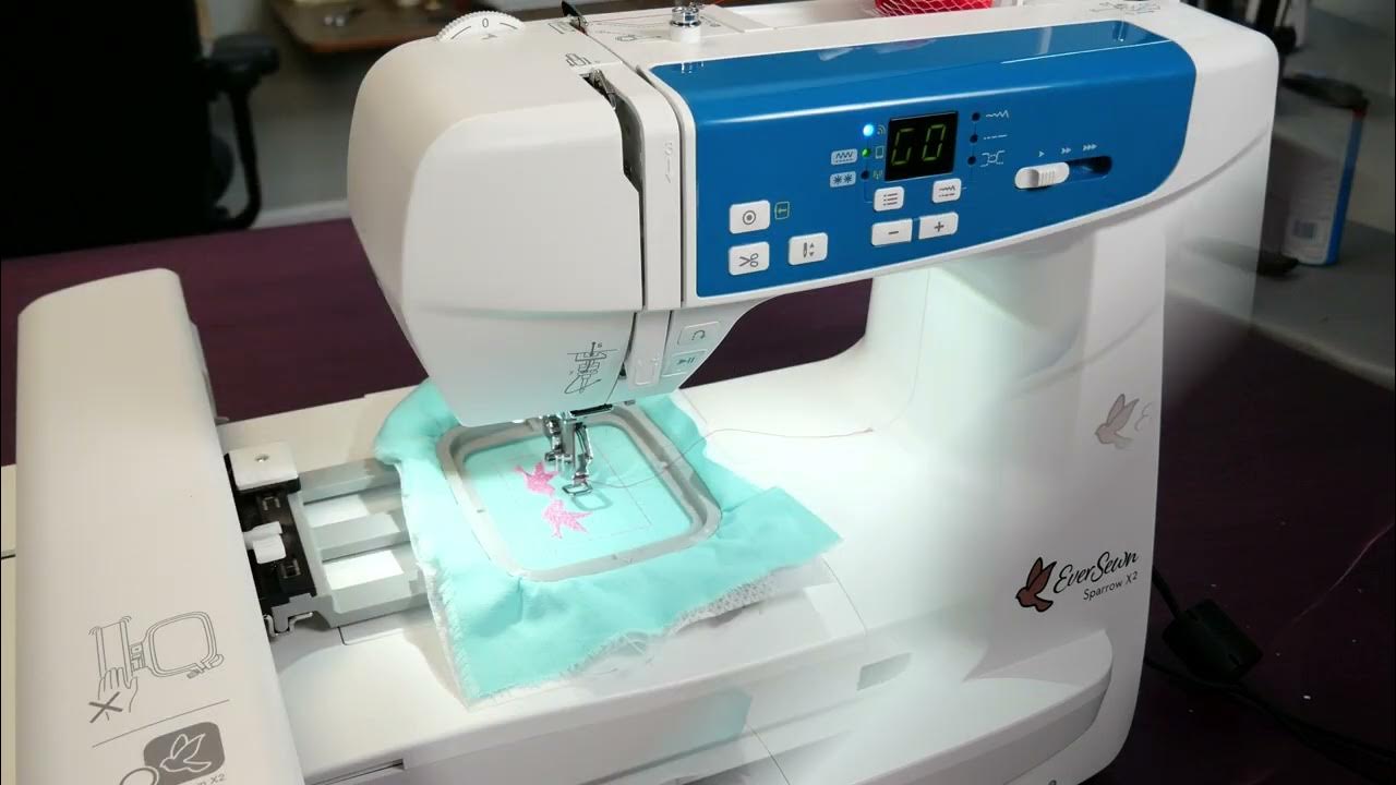 Setting Up NEW Embroidery Machine  EverSewn Hero (GIVEAWAY CLOSED) 