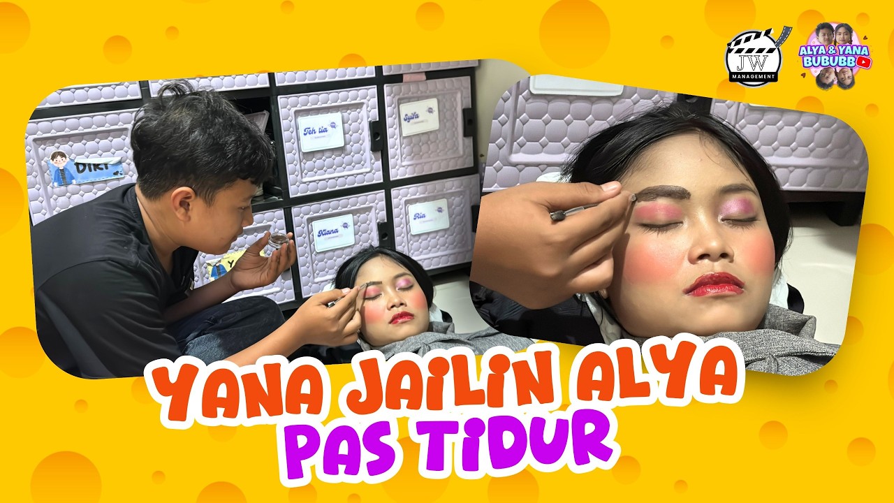 YANA make up in Alya , muka alya Jadi kay ....???
