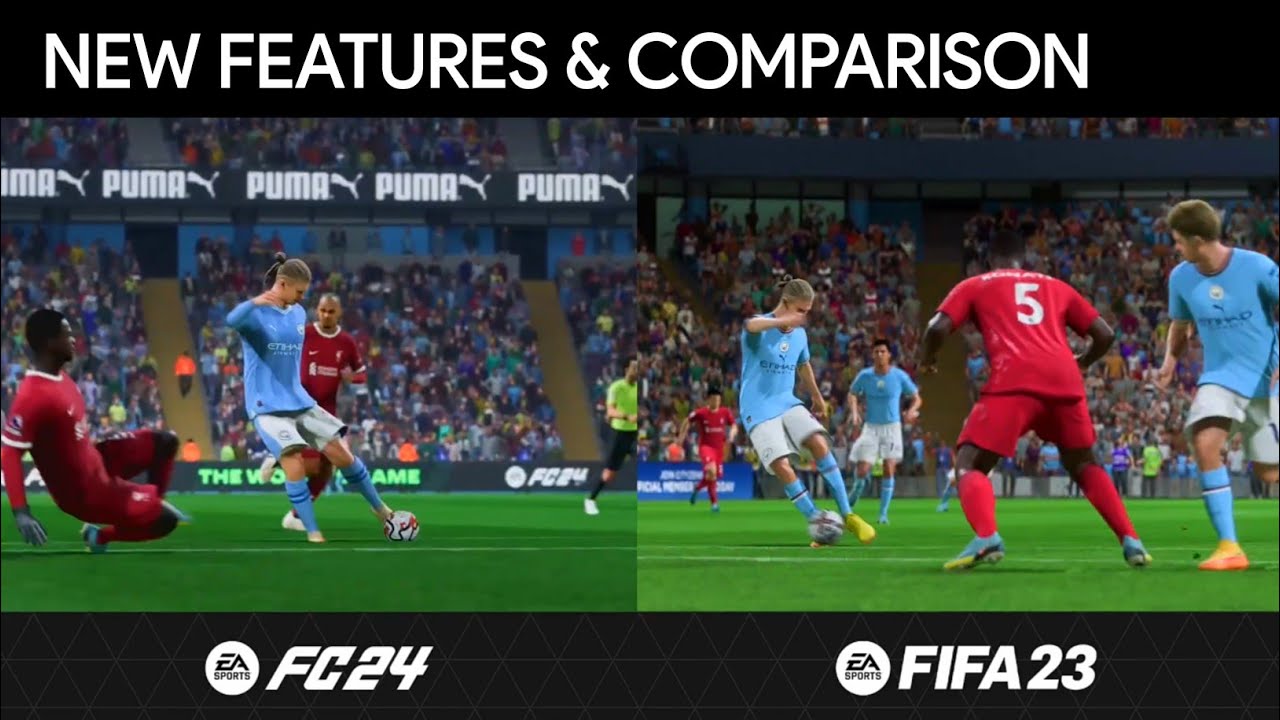 EA Sports FC 24 Graphics Comparison: Differences Between