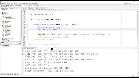 Ejercicios en Java 005 || Números Primos en un Rango