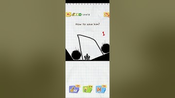 Draw 2 Save Stickman Puzzle Level 8: How To Save Him?