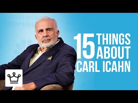 Vídeo: Carl Icahn Net Worth: Wiki, Casado, Família, Casamento, Salário, Irmãos