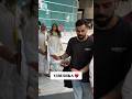 Virat Kohli aur Anushka Sharma ko ek saath spot kiya gaya 👀 #shorts