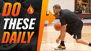 3 DAILY Dribbling Drills To Do At Home