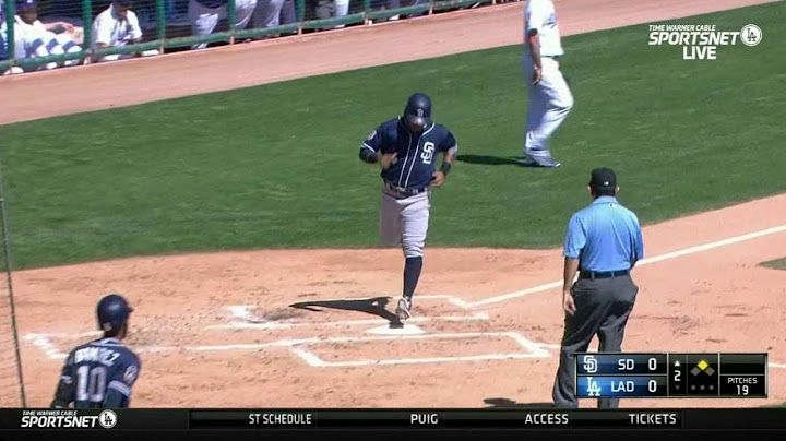 SD@LAD: Norris' RBI double gives Padres the lead