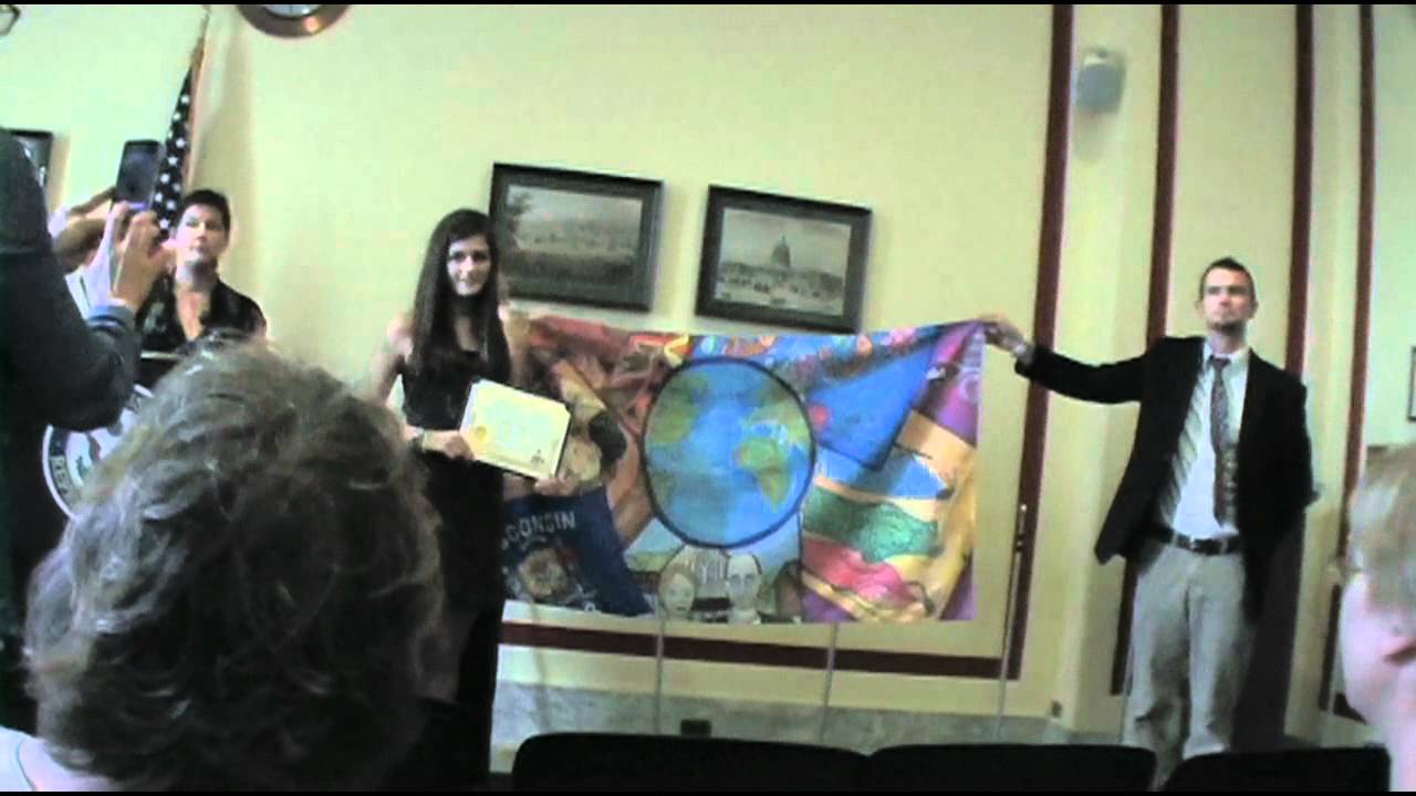 2012 youth art month flag ceremony youtube