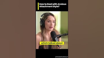 how to deal with anxious atachment