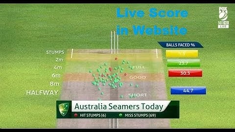 how to add live cricket score in my website
