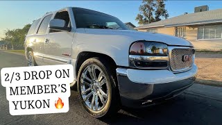 2/3 Drop on a GMC Yukon!!