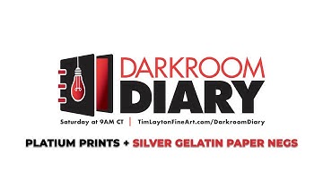 8x10 and 4x5 Large Format - Making Platinum/Palladium Prints From Silver Gelatin Paper Negatives