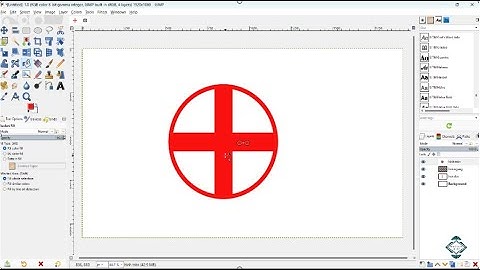 Hướng dẫn tạo đường viền trong Gimp
