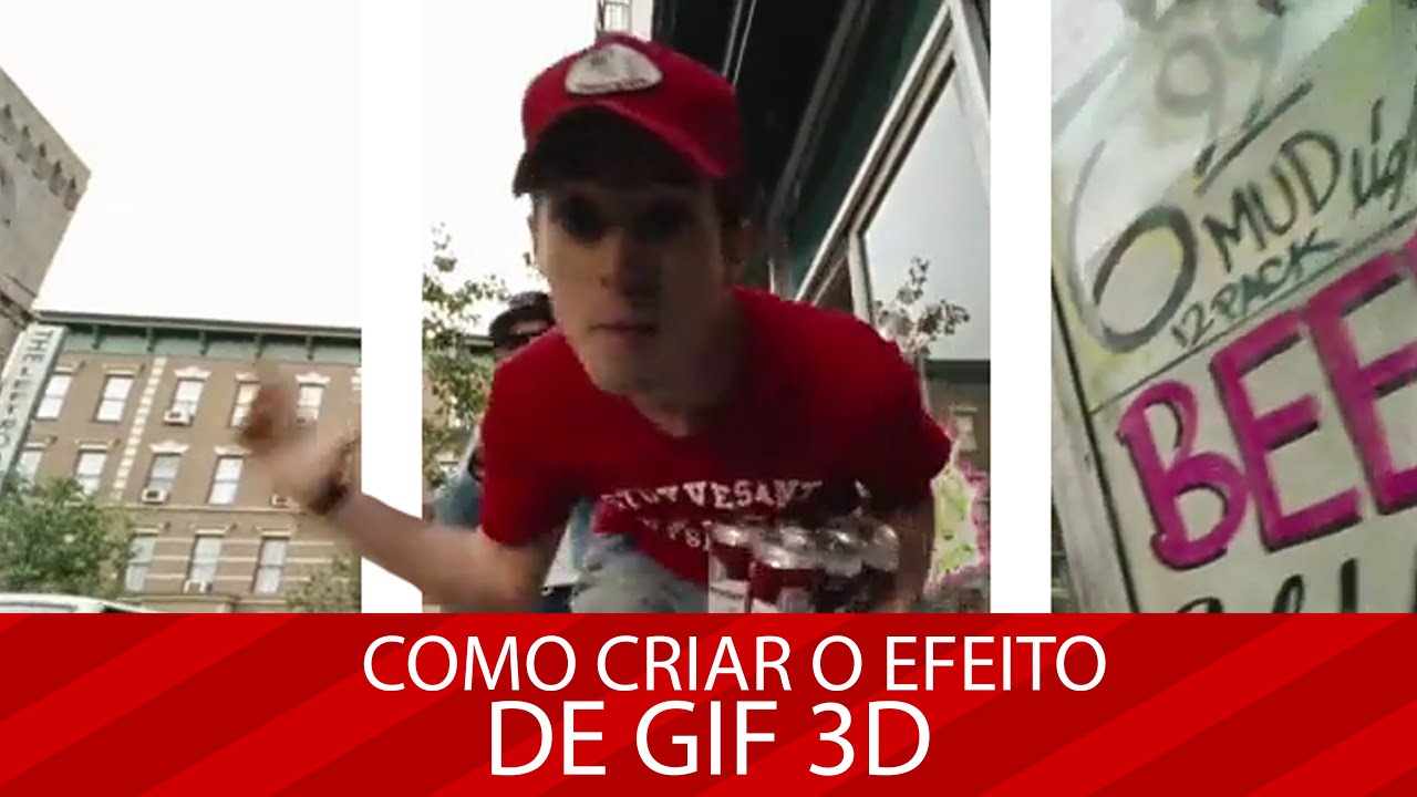 Como criar um GIF 3D