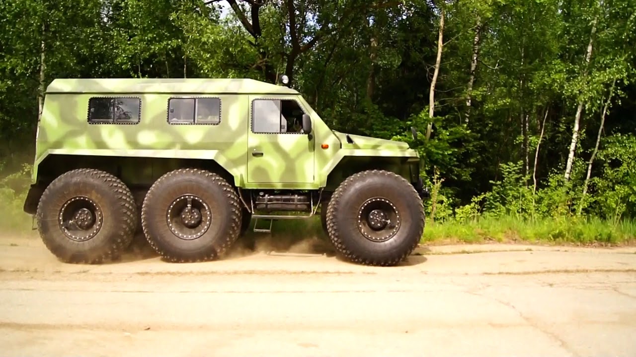 ТРЭКОЛ-ХАСКИ-2, испытания 2018 год - YouTube