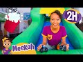 Meekah washes blippis cars  more  blippi and meekah best friend adventures