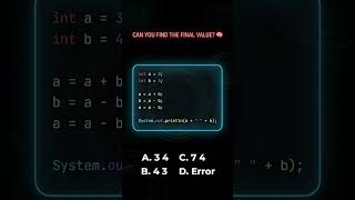 Can You Solve This Java Swapping Logic? 🧠 | Java Output Challenge