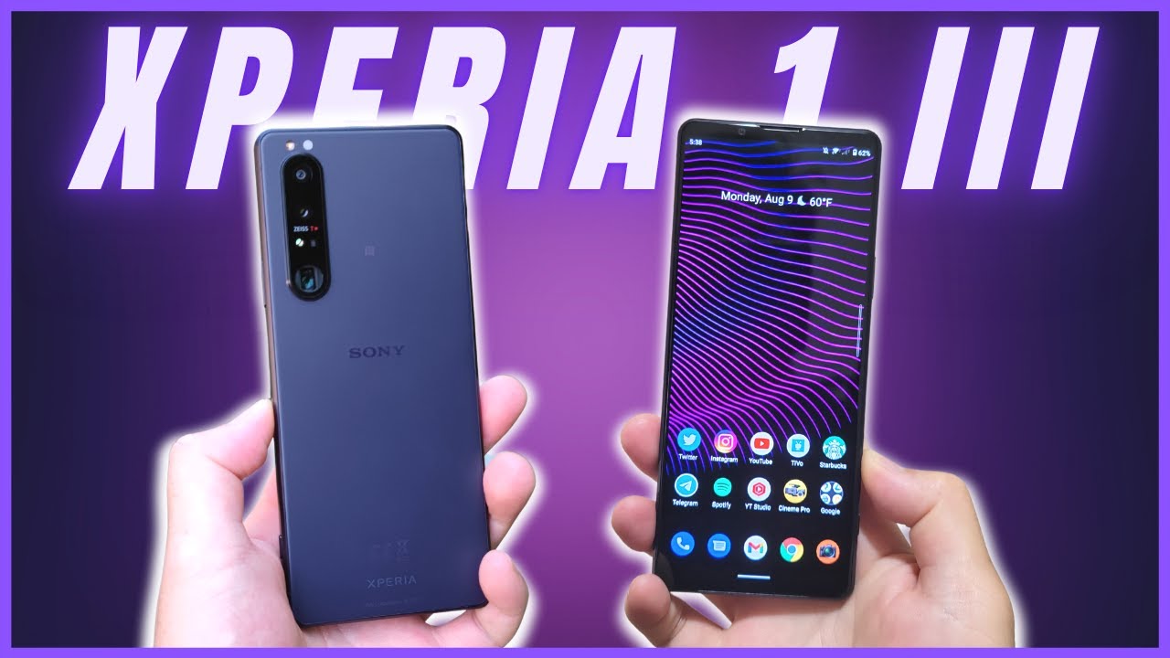 Sony Xperia 1 iii Unboxing and First Look with Camera