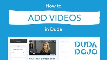 How to Add Videos in Duda | Duda Dojo