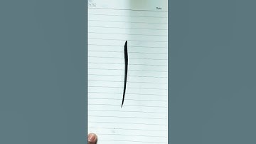 how to write Alif in Arabic calligraphy thuluth #art#shorts #artshorts