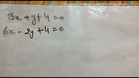 Linear Equation in two variables-cross multiplication method