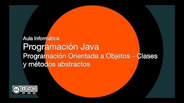 Programación Java - Programación Orientada a Objetos - Clases y métodos abstractos